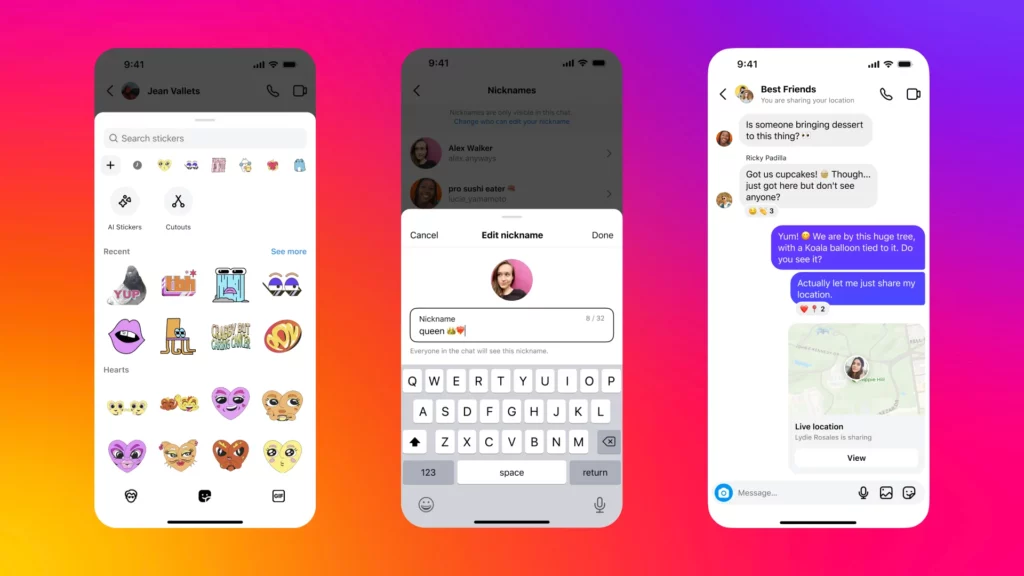 instagram dm features